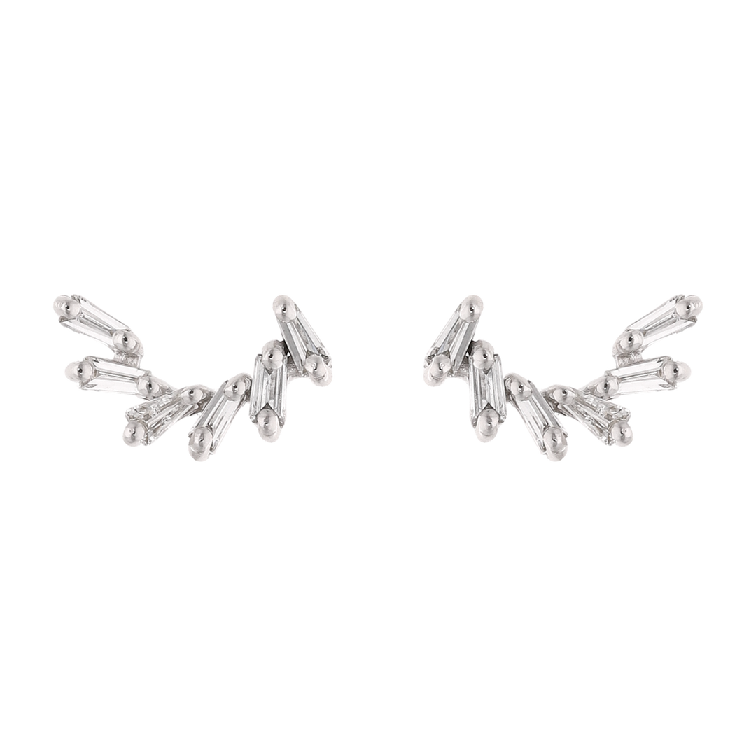 Earclimber 6 trapezoides 14K