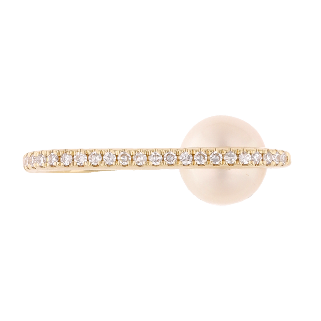 Earcuff clip diamantes 14K