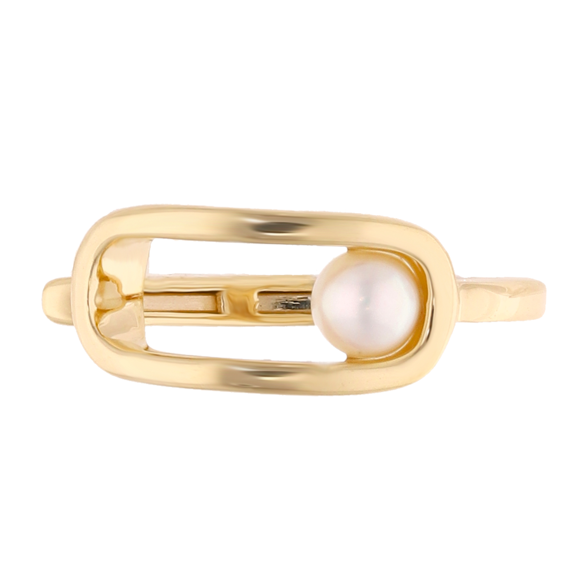 Earcuff clip perla 14K