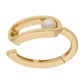 Earcuff clip perla 14K