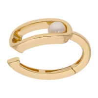 Earcuff clip perla 14K