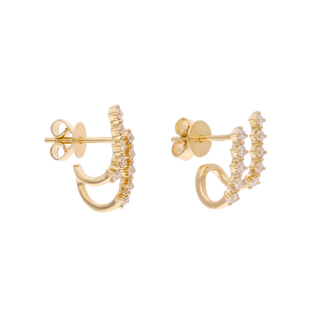 Medias huggies 2 líneas brillantes 14K