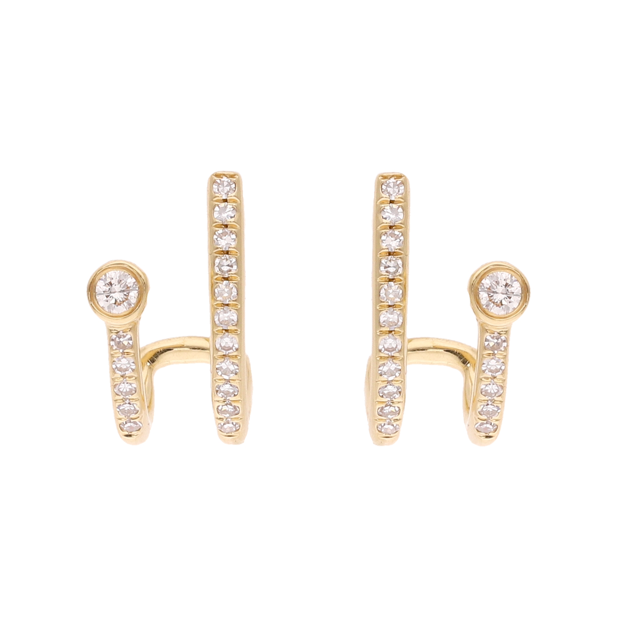 Medias huggies 2 líneas brillantes 14K