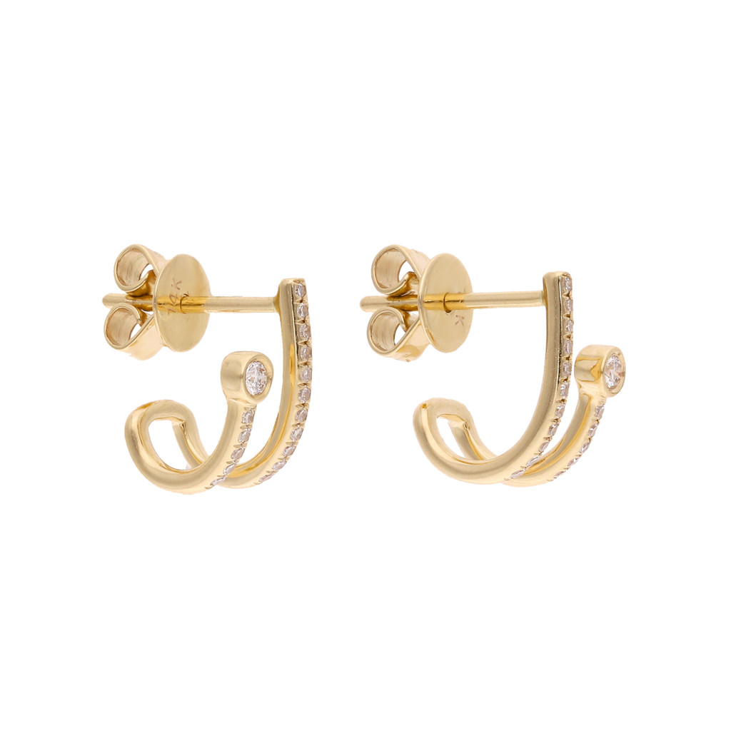 Medias huggies 2 líneas brillantes 14K