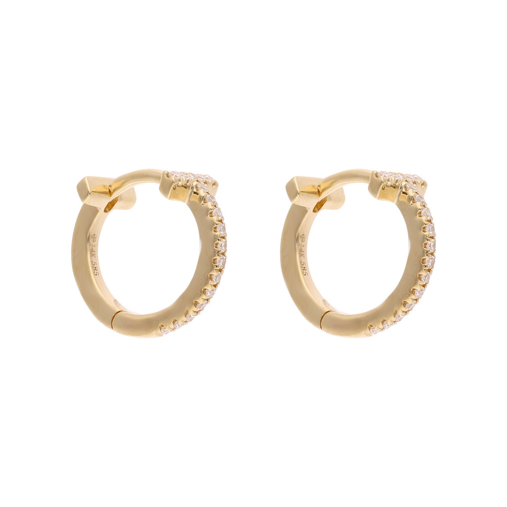 Huggies T diamantes 14K
