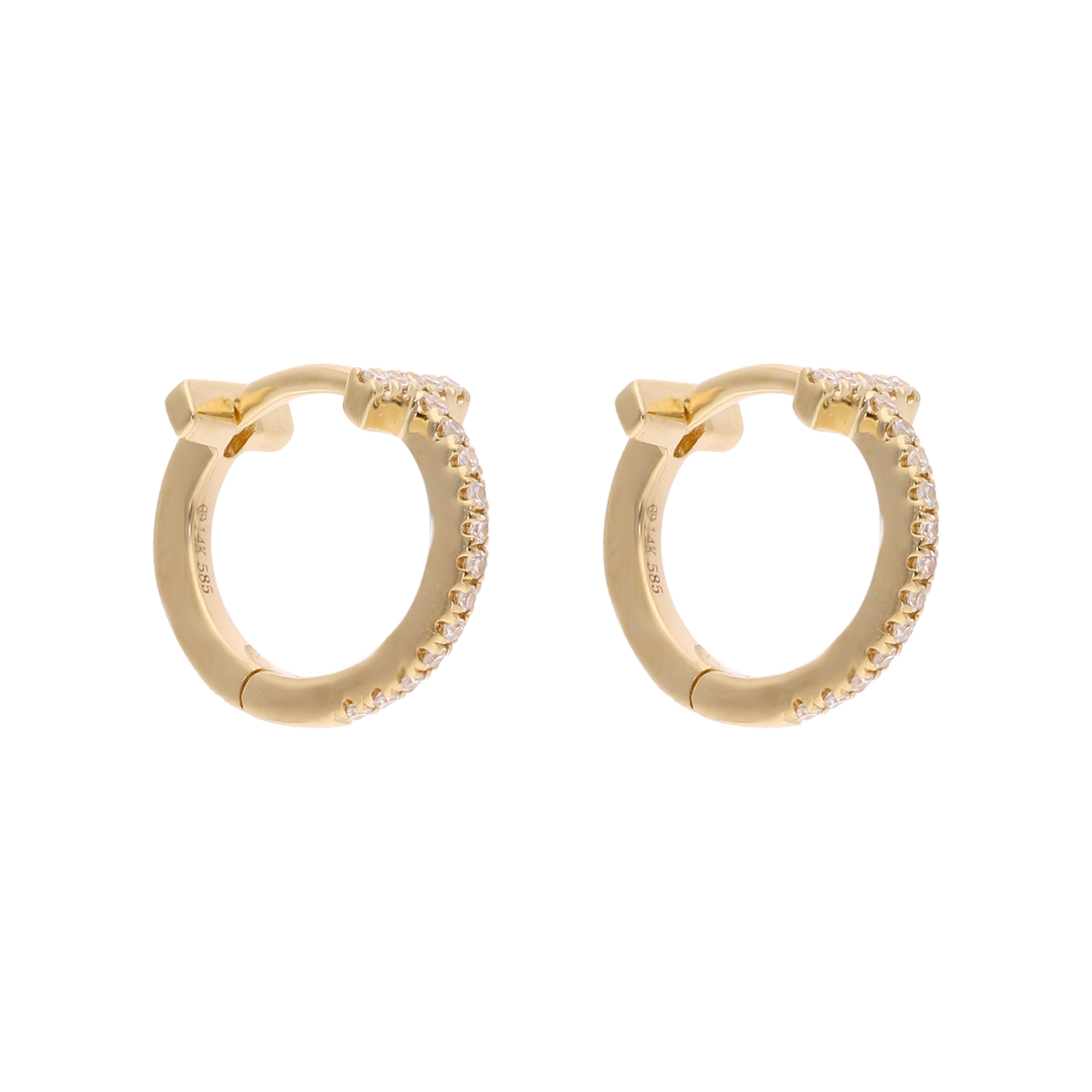 Huggies T diamantes 14K