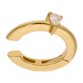 Earcuff diamante gota 14K