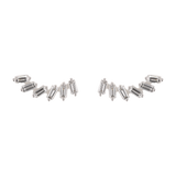 Broquel sonrisa baguettes 14K