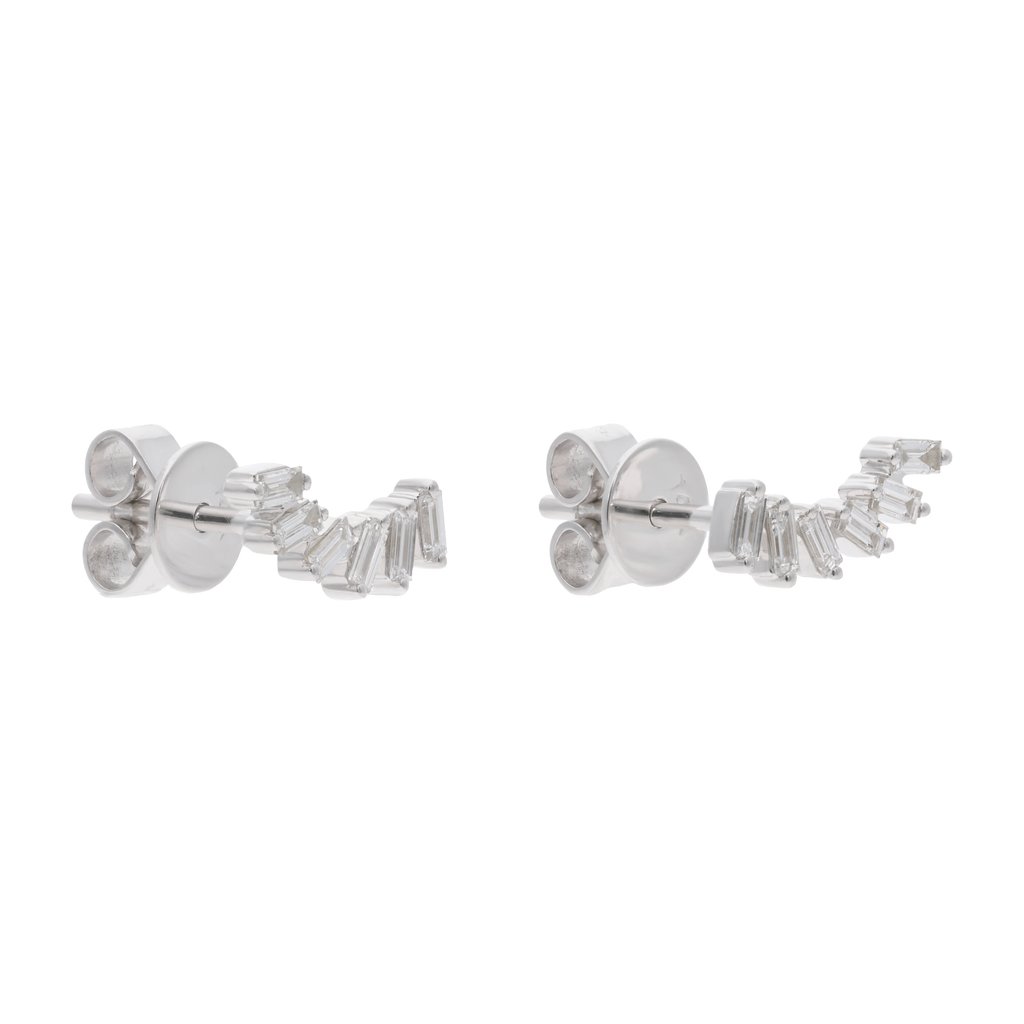 Broquel sonrisa baguettes 14K