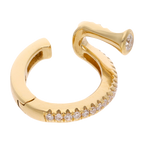 Earcuff brillantes 0.11ct 14K