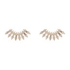 Earclimber trapecios 14K