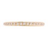 Earcuff diamantes oro amarillo 14K