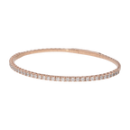 Aro flexible brillantes 14K