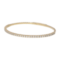 Aro flexible brillantes 14K