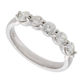 Churumbela 5 brillantes 1.00ct 14K