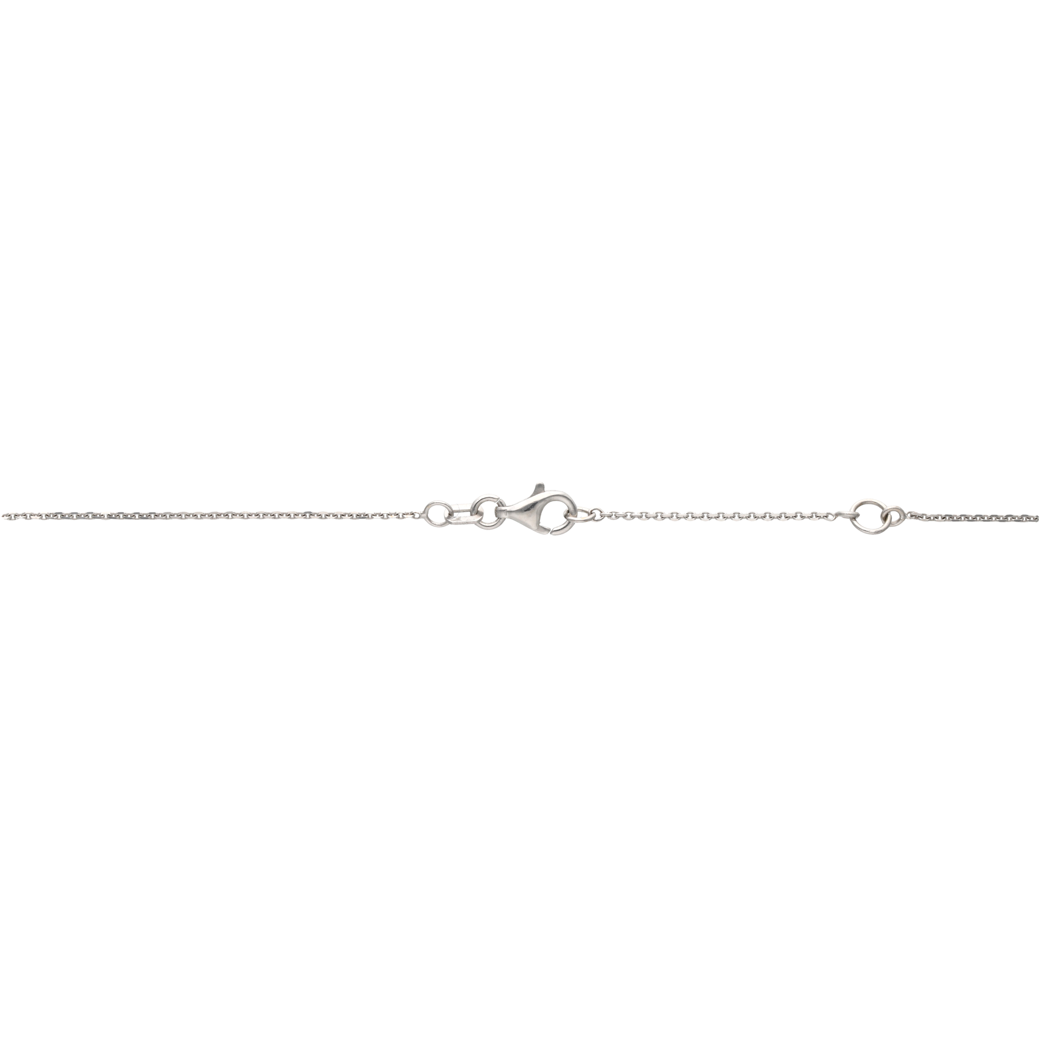 Collar cruz zafiro/rubí y diamantes 18K