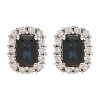 Broquel zafiro y bisel brillantes