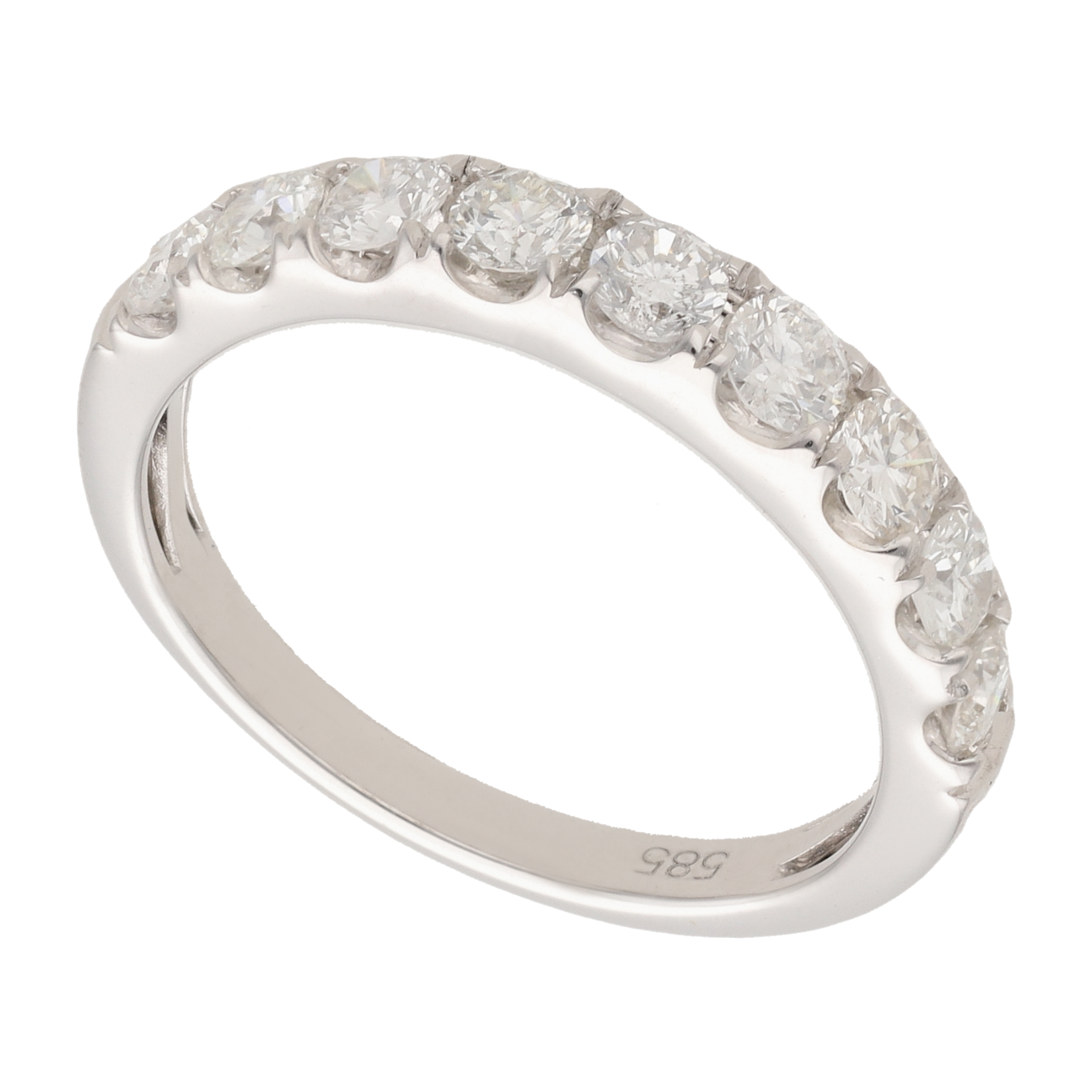 Media churumbela diamantes 14K