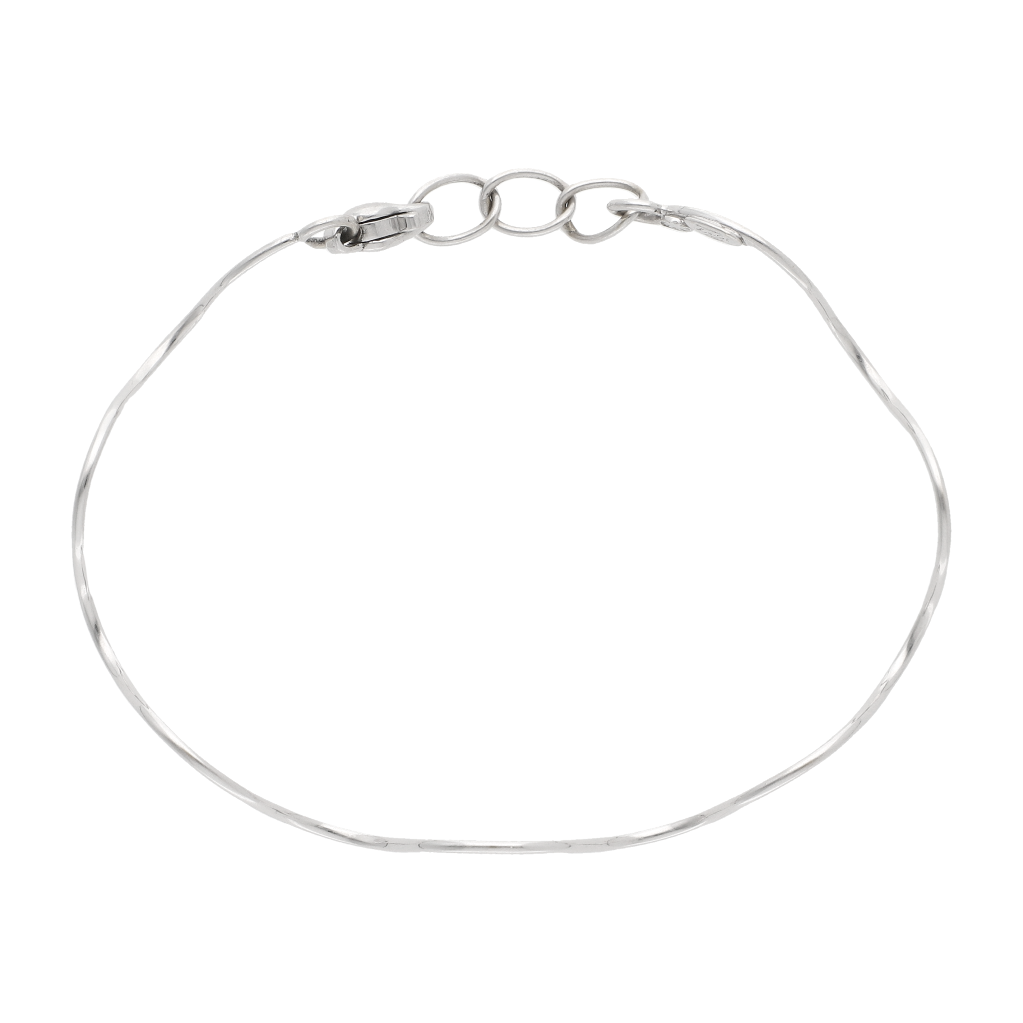 Aro flexible wavy 14K