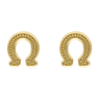 Broquel herradura oro amarillo 10K