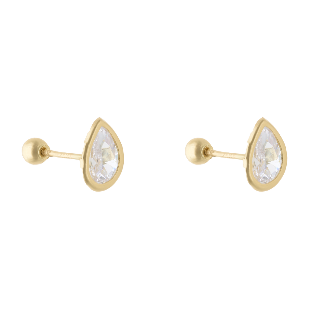 Broquel circonia gota 10K