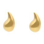 Broquel gota en oro amarillo 10K