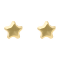 Broquel estrella oro amarillo 10K