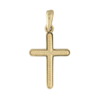Cruz oro amarillo 14K
