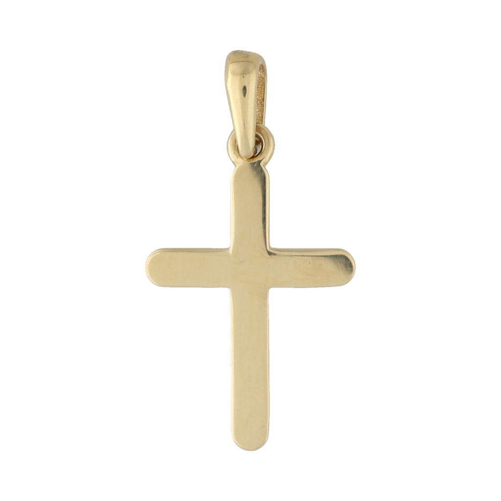 Cruz oro amarillo 14K