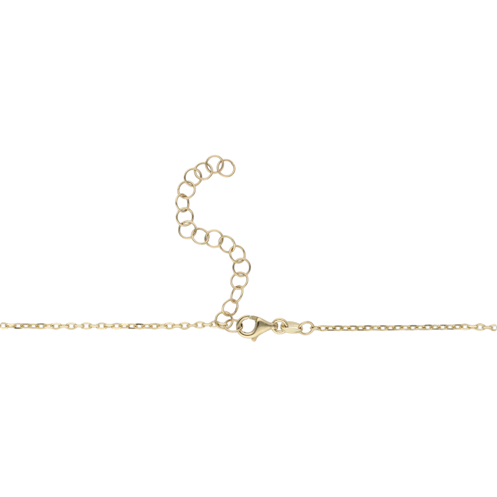 Collar layers hojas 14K