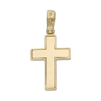Cruz Cristo bicolor 14K