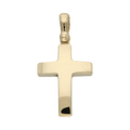 Cruz lisa 14K