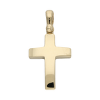 Cruz lisa 14K