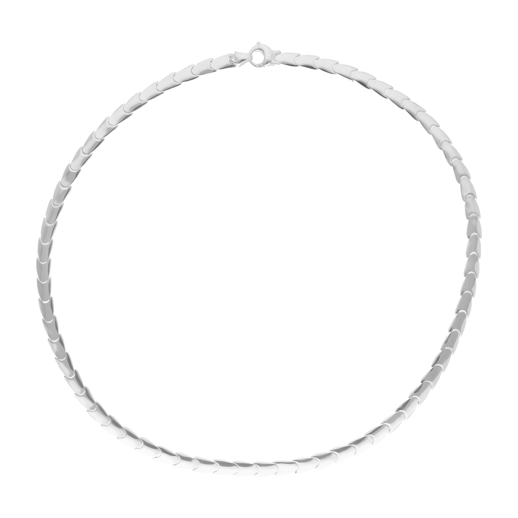 Cadena 5mm reversible 14K