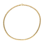 Cadena 5mm reversible 14K