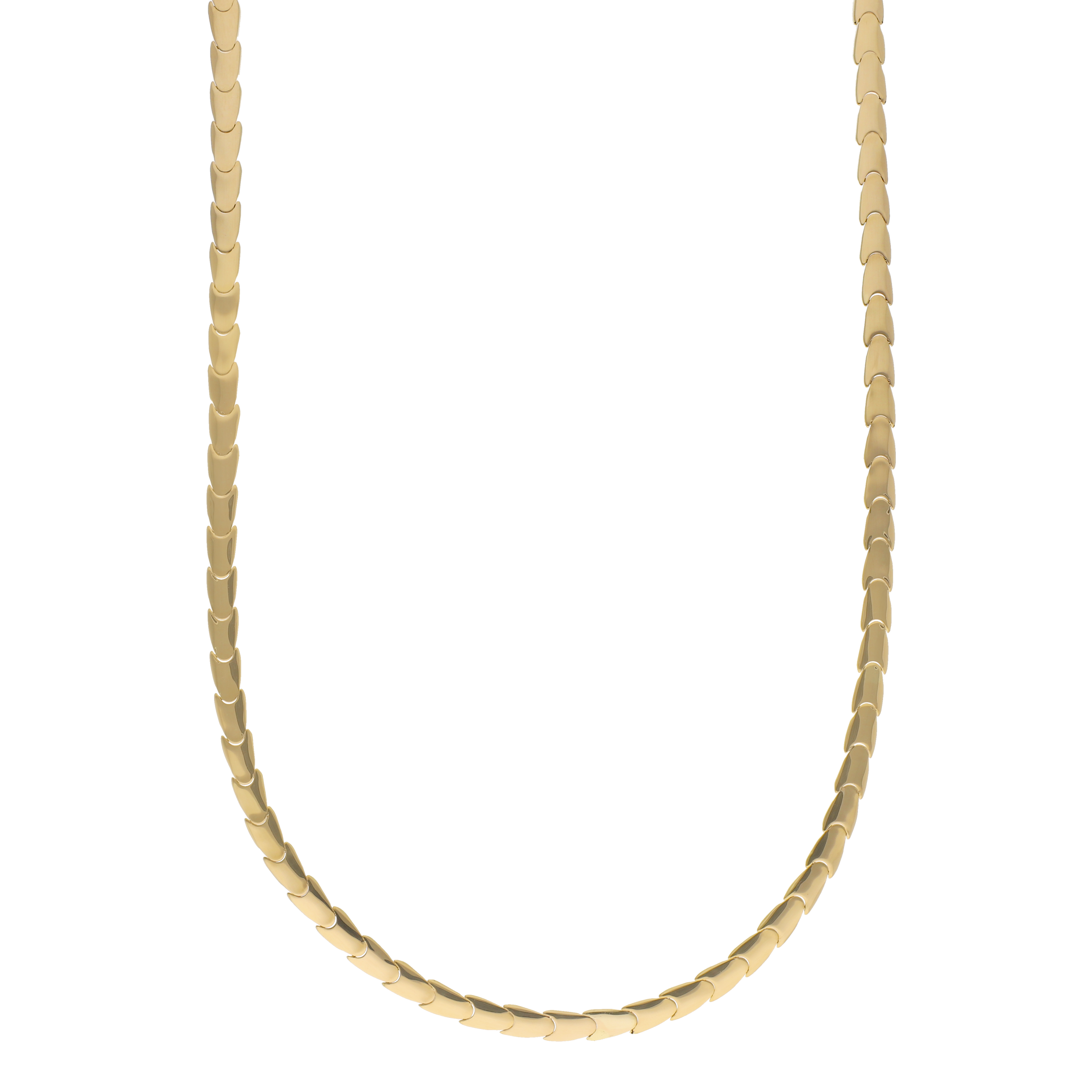 Cadena 5mm reversible 14K