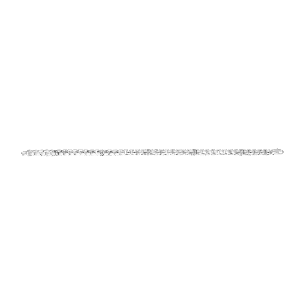 Pulsera 5mm con circonias 14K