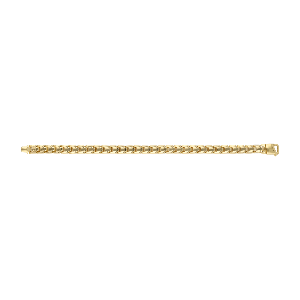 Pulsera7mm reversible 14K