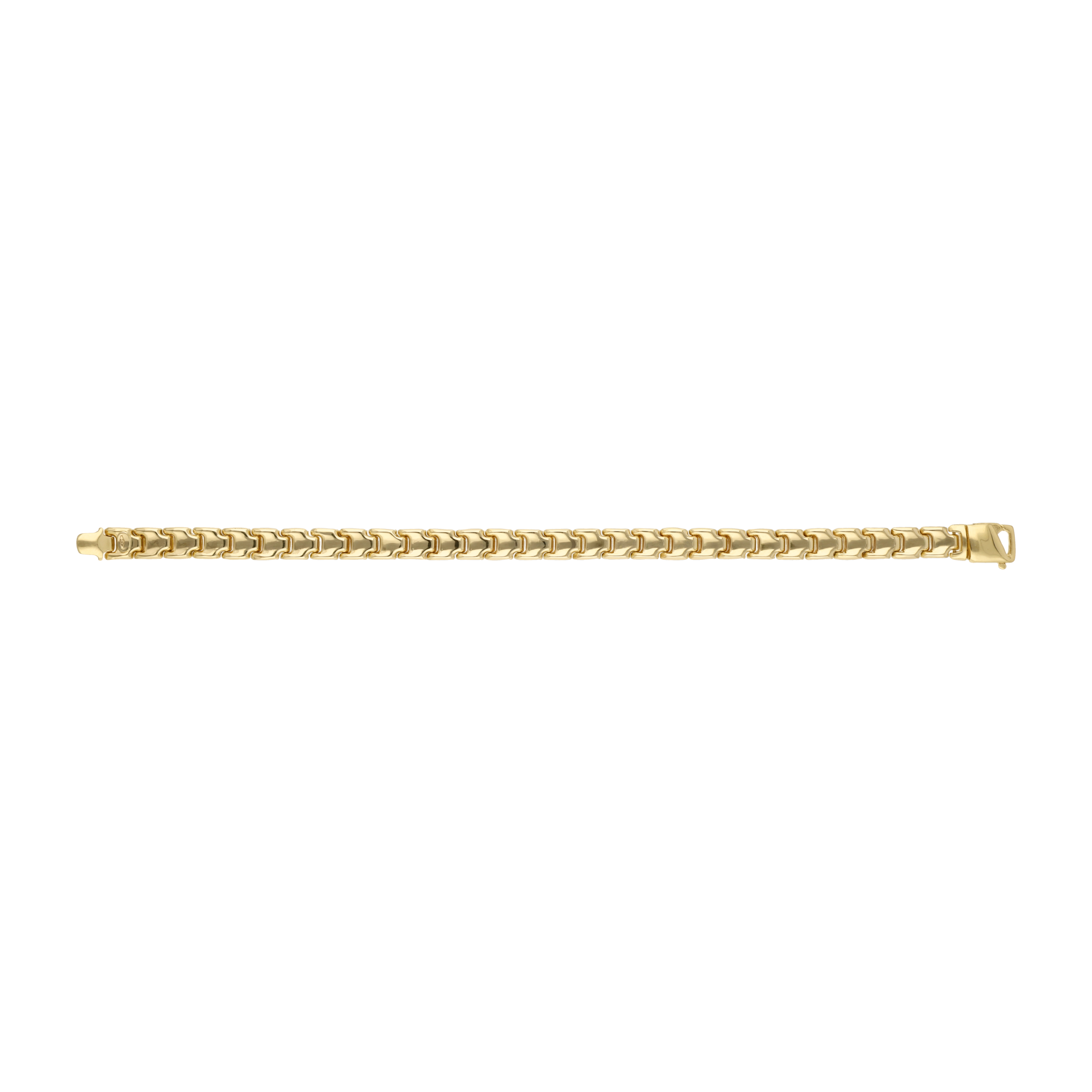 Pulsera7mm reversible 14K
