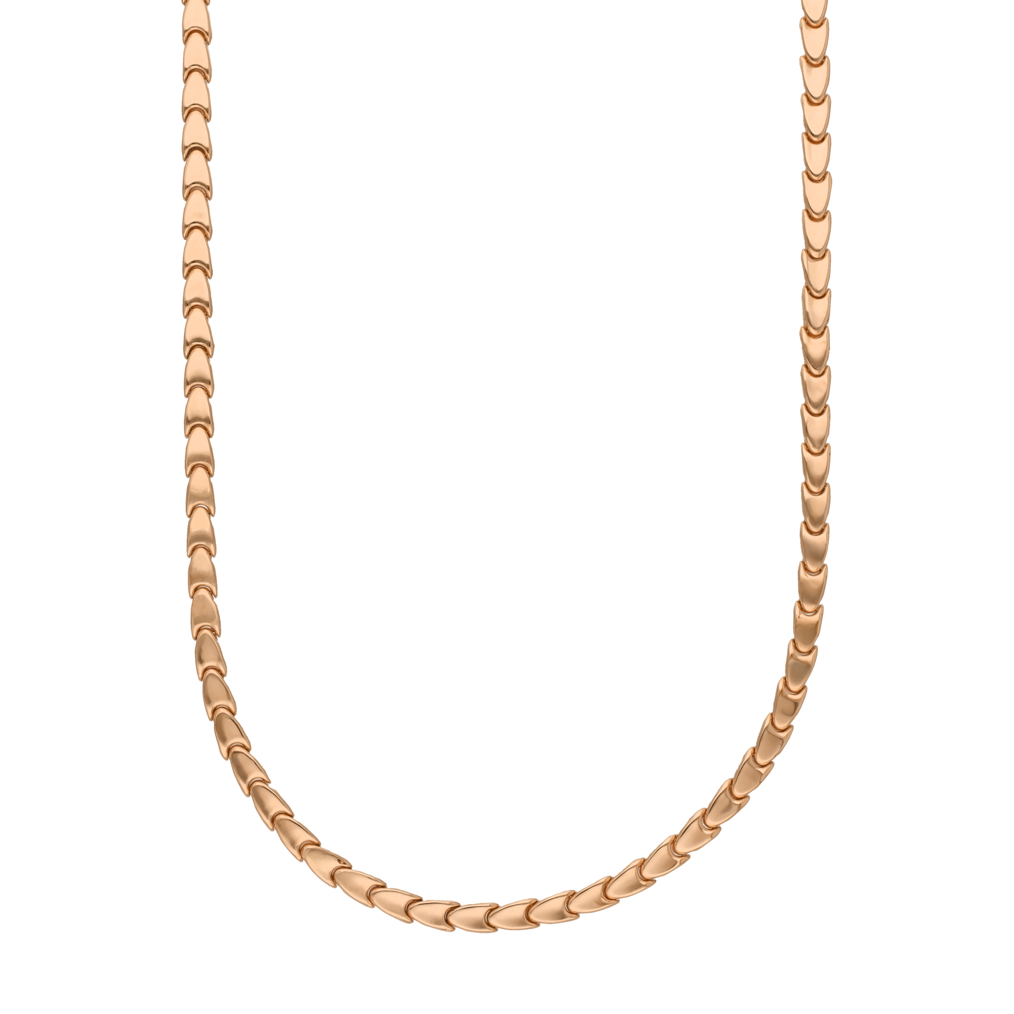 Cadena 5mm reversible 14K