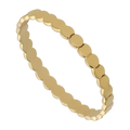Anillo círculos oro amarillo 14K