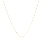 Collar dije perla mini 14K