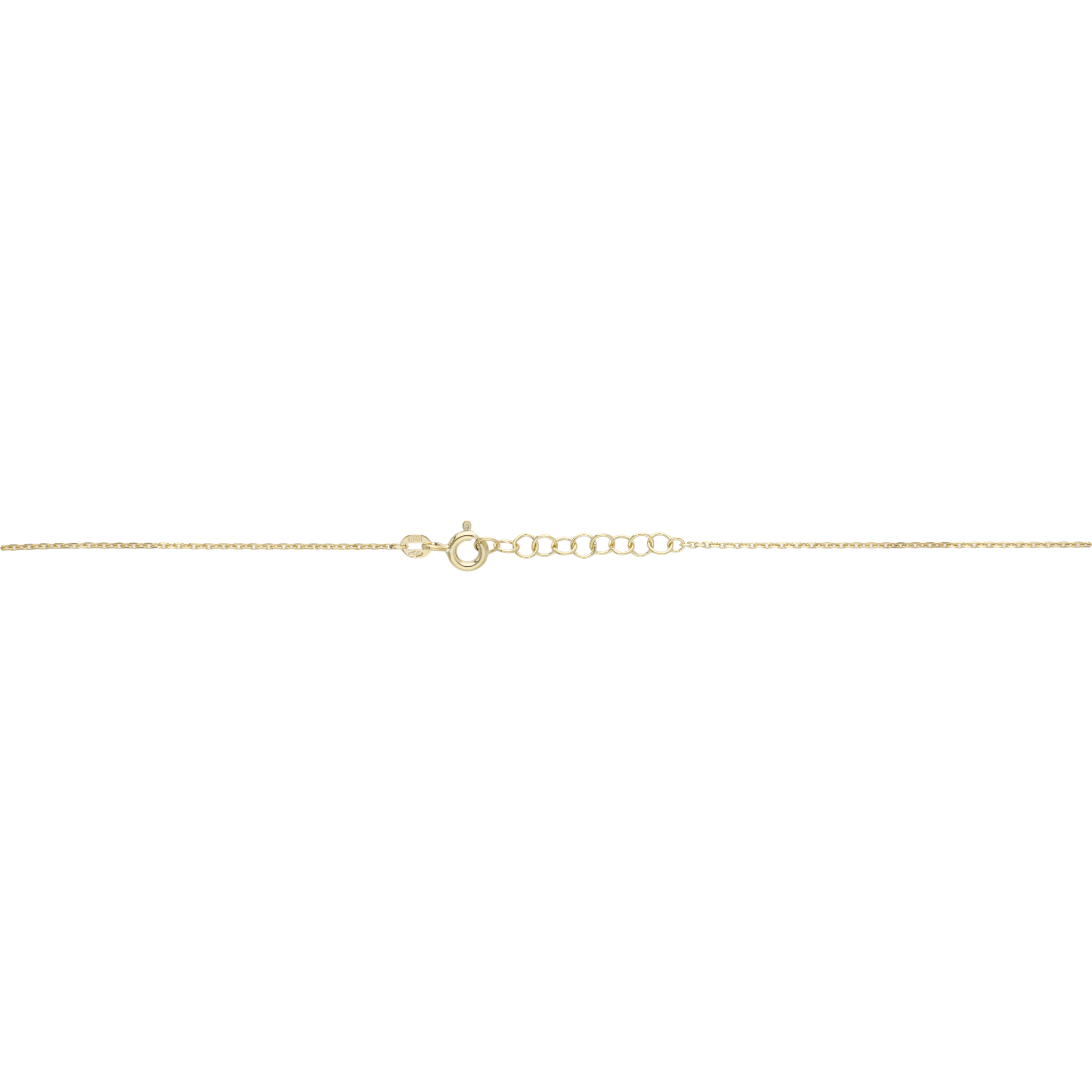 Collar dijes colores 14K