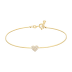 Aro flexible figura circonias 14K