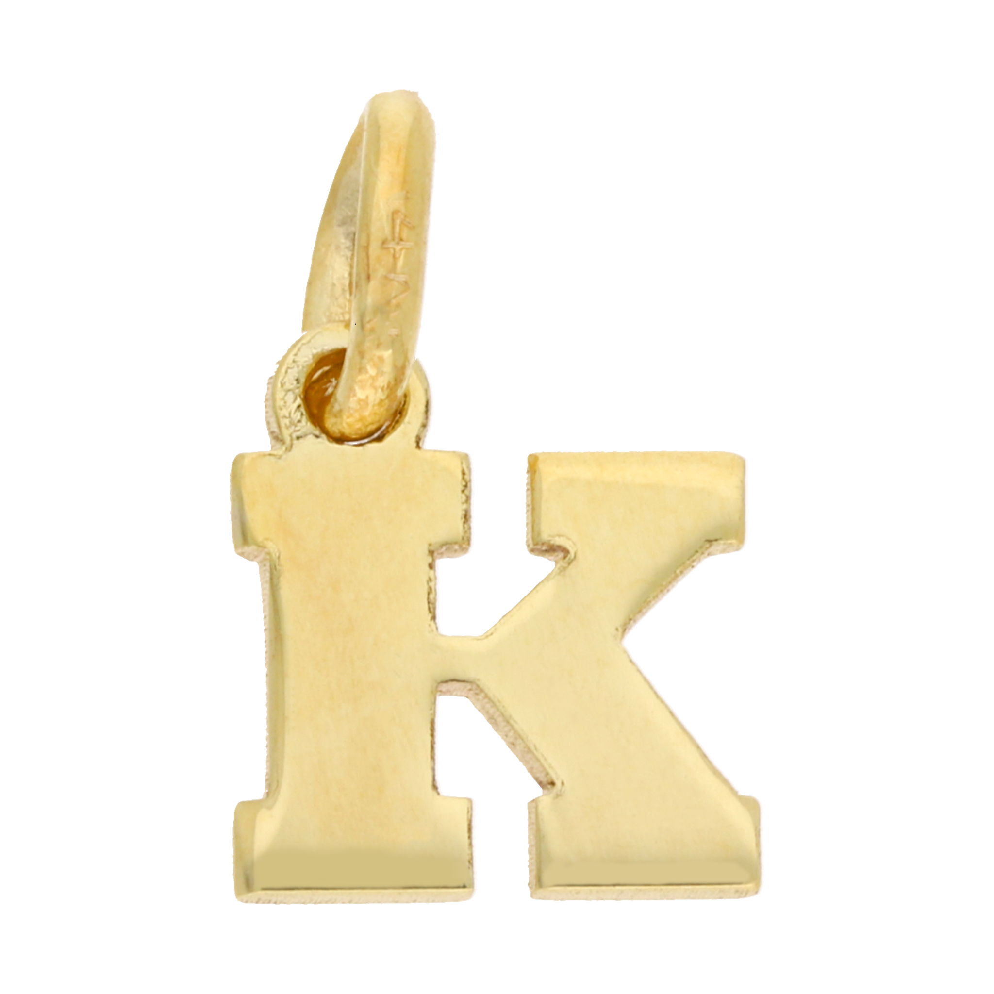 Dije mini inicial 14K