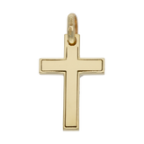 Cruz Cristo bicolor 14K