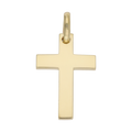 Cruz lisa 14K