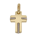 Cruz bicolor líneas 14K