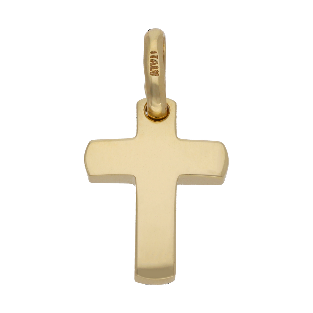 Cruz mini lisa 14K