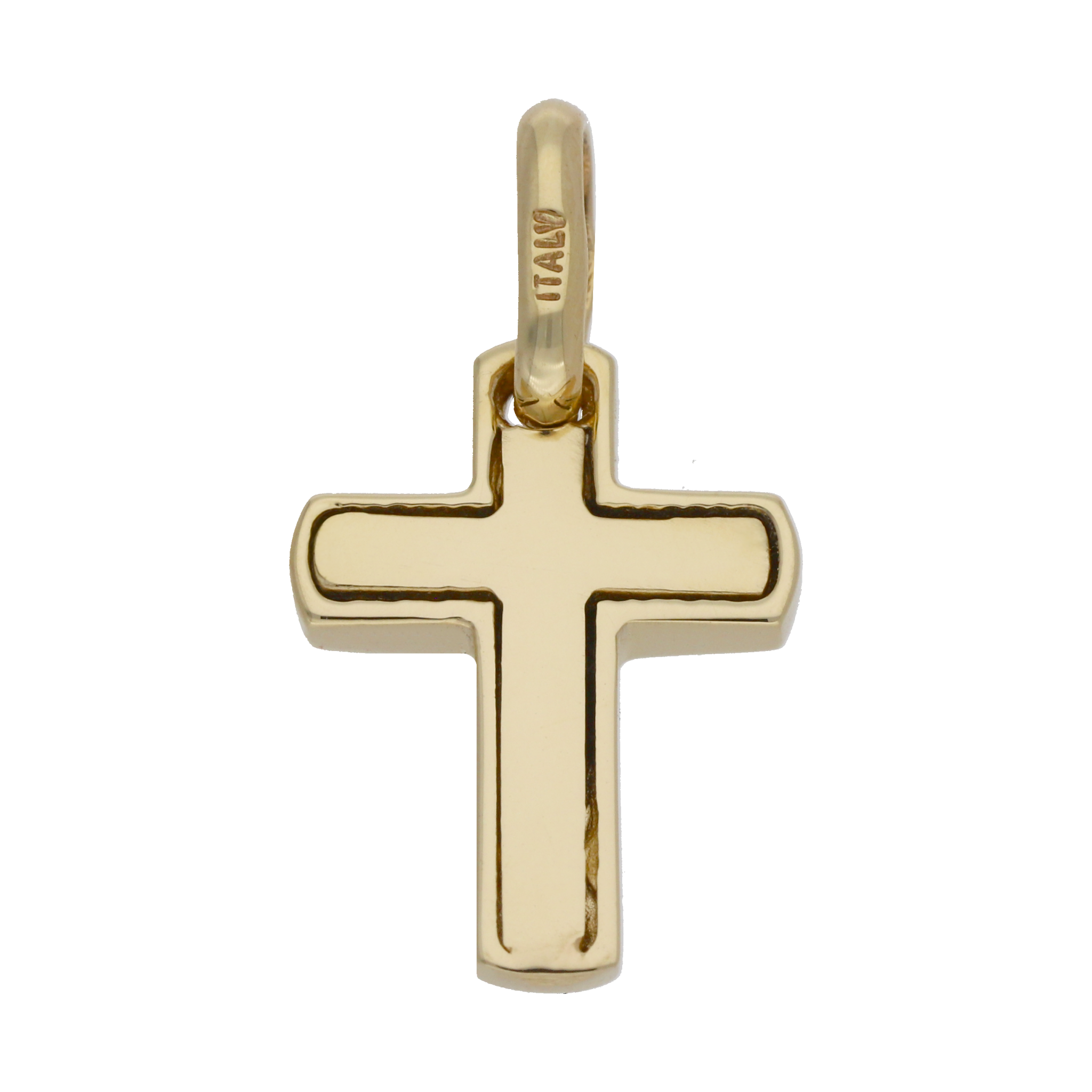 Cruz mini lisa 14K